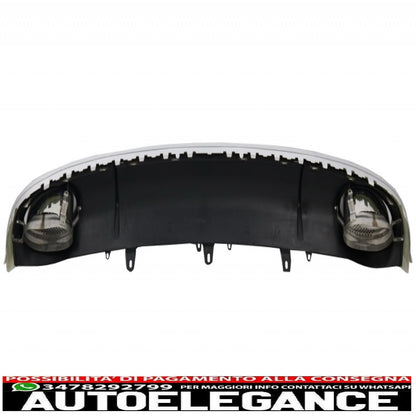 diffusore d'aria per paraurti e terminali di scarico con luci posteriori a LED adatti per audi a7 4g (2010-2014) design RS7