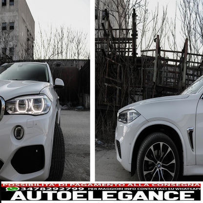 Side Air Intakes Grilles Fender Air Ducts Fit For BMW X5 F15 (2013-2018) M-Design