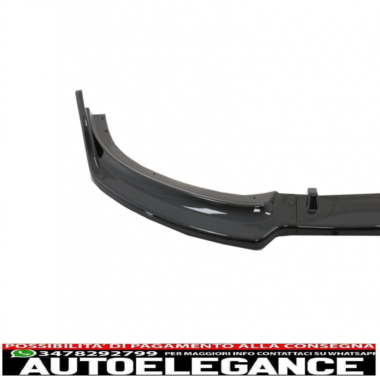 Front Bumper Spoiler Suitable for BMW 3 Series F30 Sedan F31 Touring (2011-2019) Standard Bumper Piano Black Edition