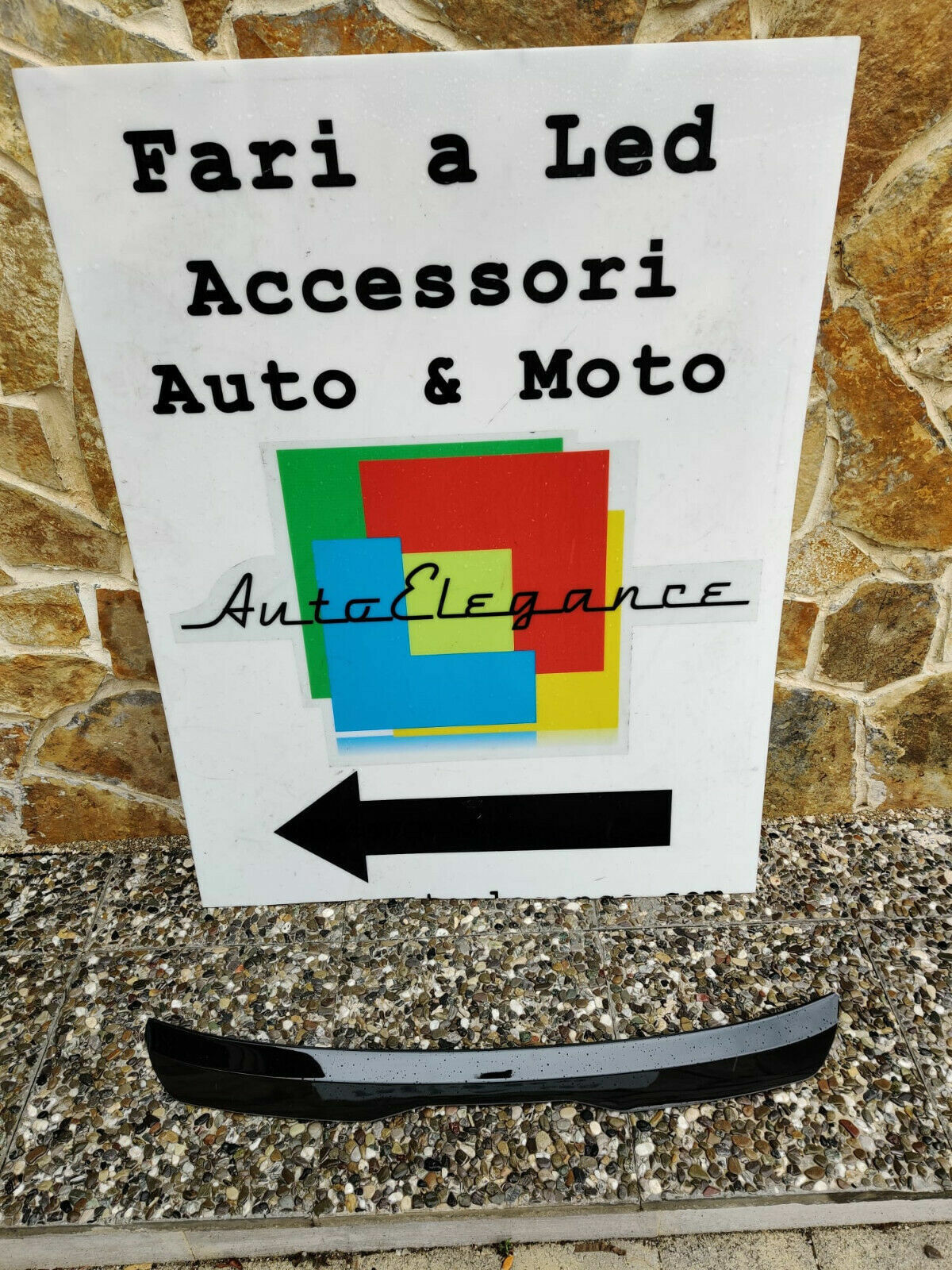 ALA AGGIUNTIVA PER AUDI A3 8P 3 PORTE SPORTBACK SPOILER TETTO SPORTIVO ABS 0039 AUTOELEGANCERICAMBI