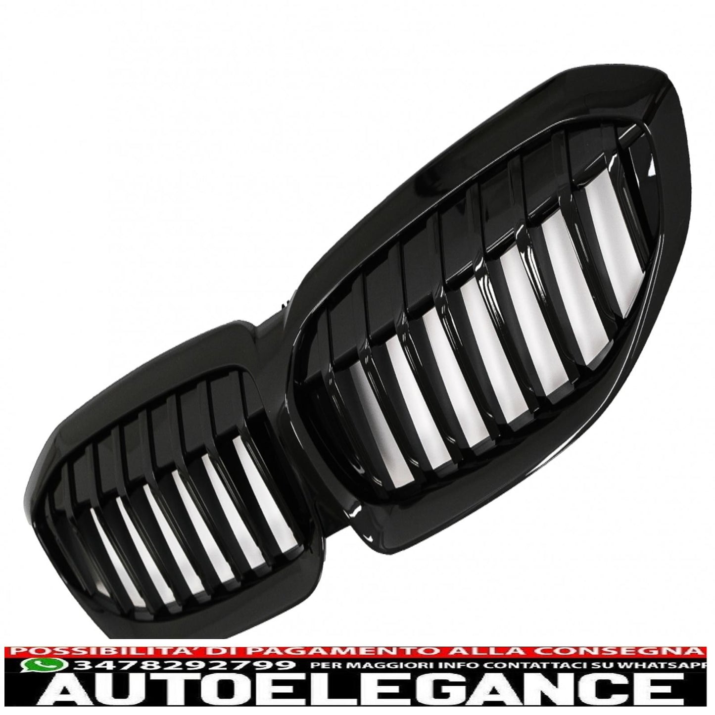 Complete body kit, extensions suitable for BMW 3 Series G20 Sedan G21 Touring (2018-up) M340i Design Black Tips