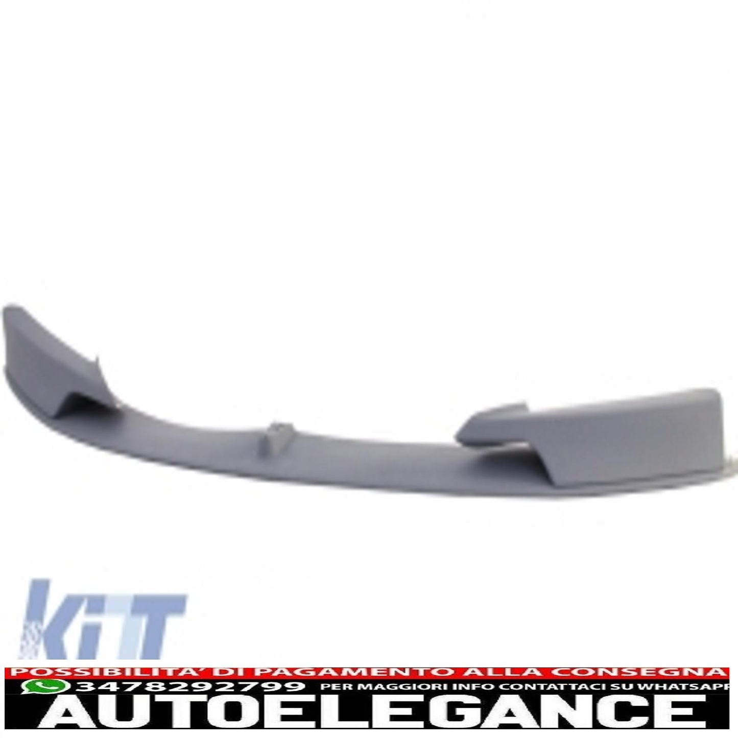 Spoiler paraurti anteriore con diffusore posteriore adatto per BMW Serie 3 F30 F31 (2011-up) Limousine Touring M Performance Package