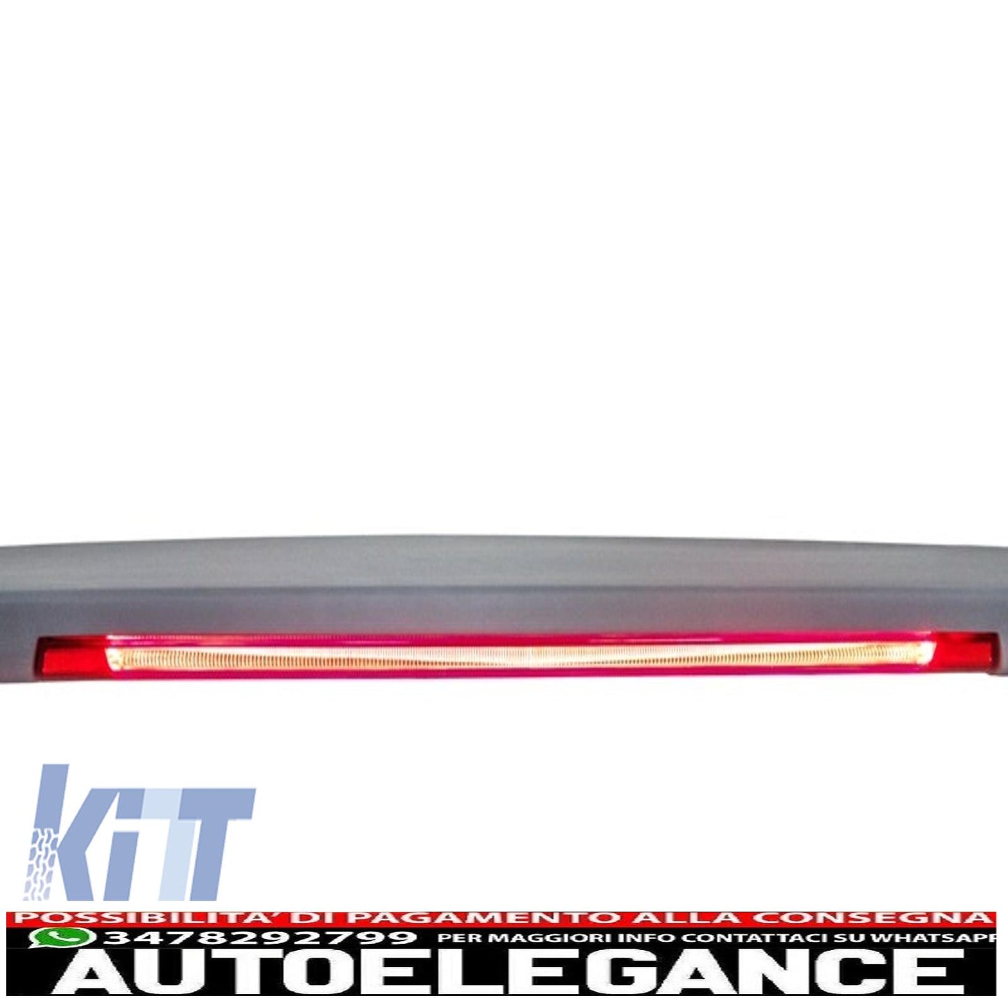 Roof spoiler suitable for Mercedes W463 G-Class (1989 onwards) design LED light bar.