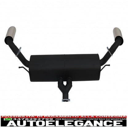 complete sports exhaust system suitable for bmw x6 e71 (2009-2012)