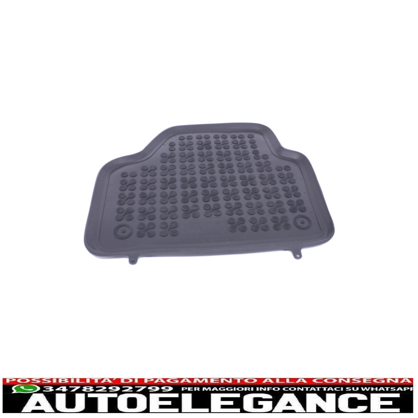 Black rubber mat suitable for bmw x1 e84 2009-2015