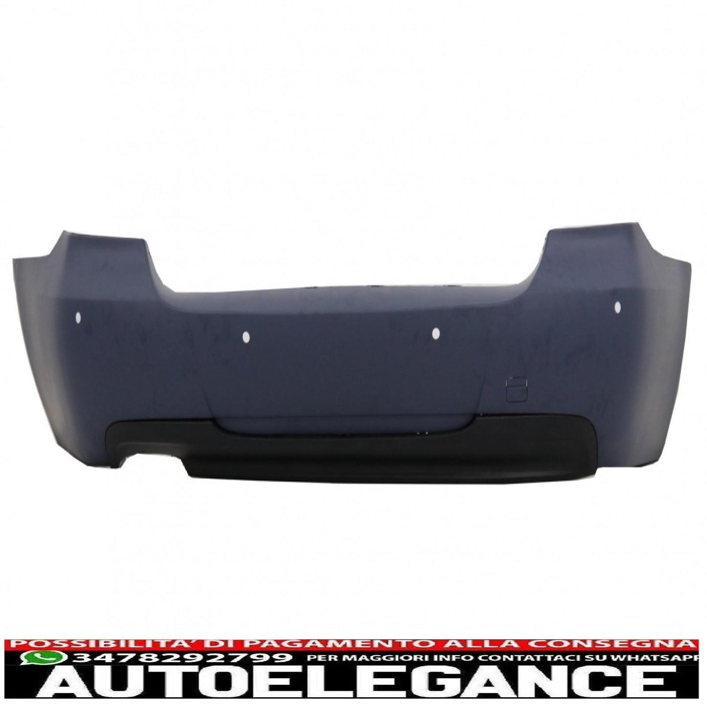 body kit suitable for bmw 3 series e90 (2005-2008) m-technik design with acs-design exhaust tips
