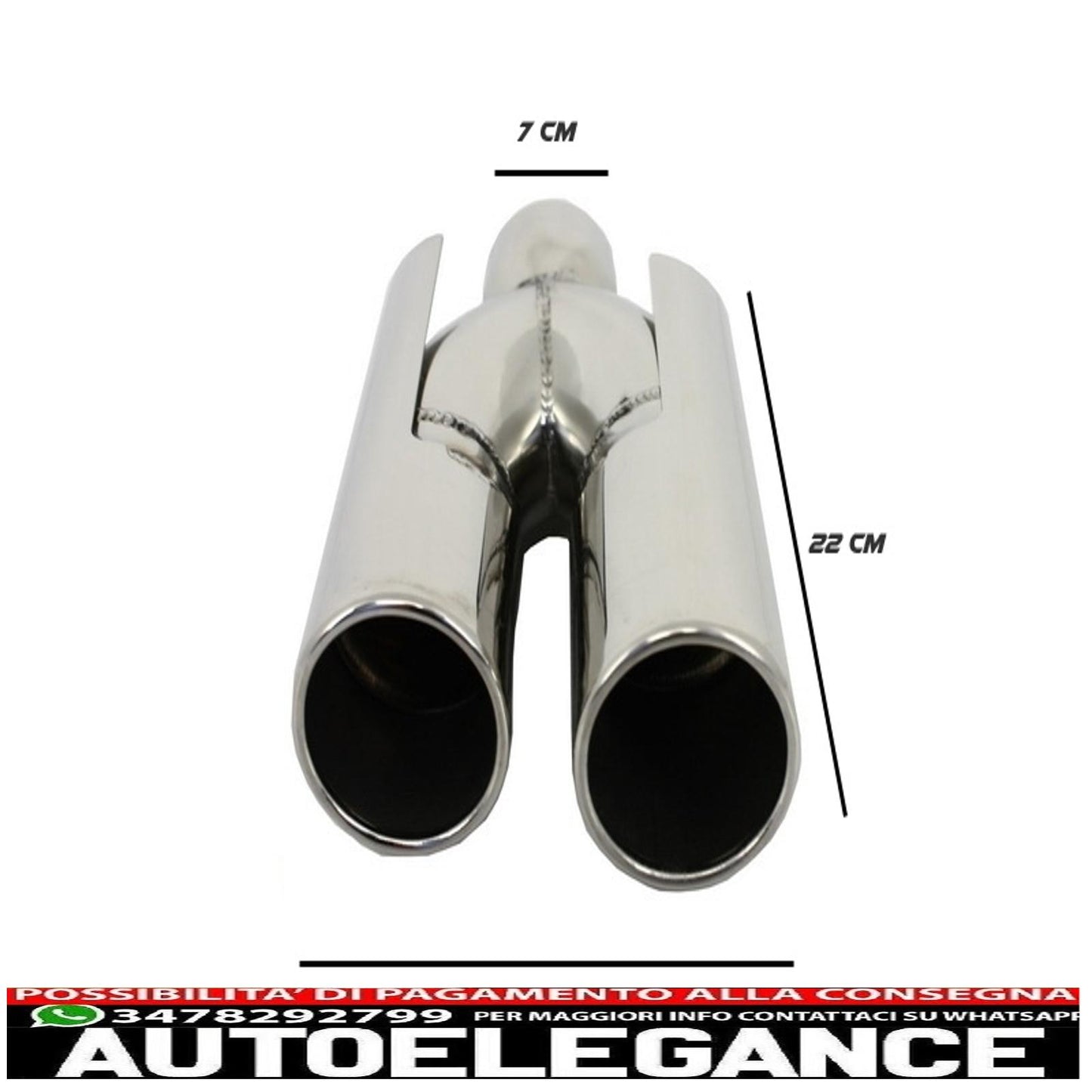 Exhaust muffler tips suitable for bmw e60 e90 e92 e93 f10 f30 m3 m5 m6 acs design