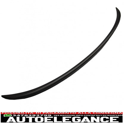 trunk spoiler suitable for bmw 3 series e90 (2005-2010) m3 design matt black