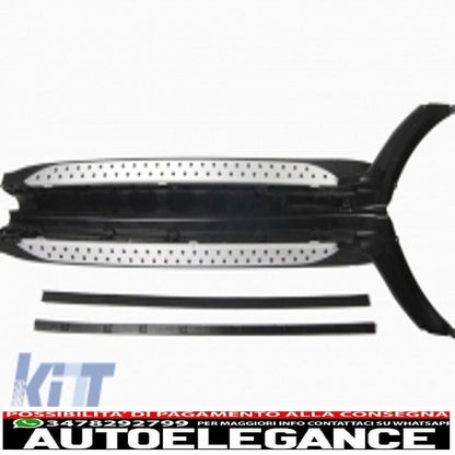 parafanghi passaruota adatti per bmw x3 e83 lci (2006-2010) con pedane laterali