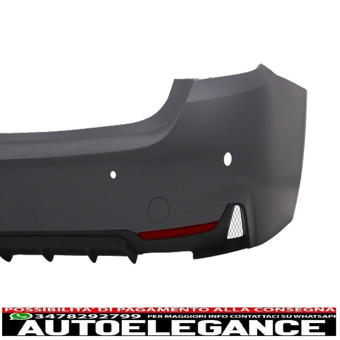 complete body kit suitable for bmw 4 series f36 gran coupe (2014-up) m-performance design with acs-look exhaust tips 