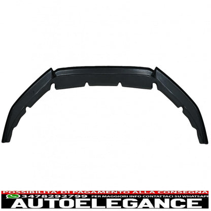 Front Bumper Lip Extension Spoiler Fit For Ford Puma (2019-up) Black 