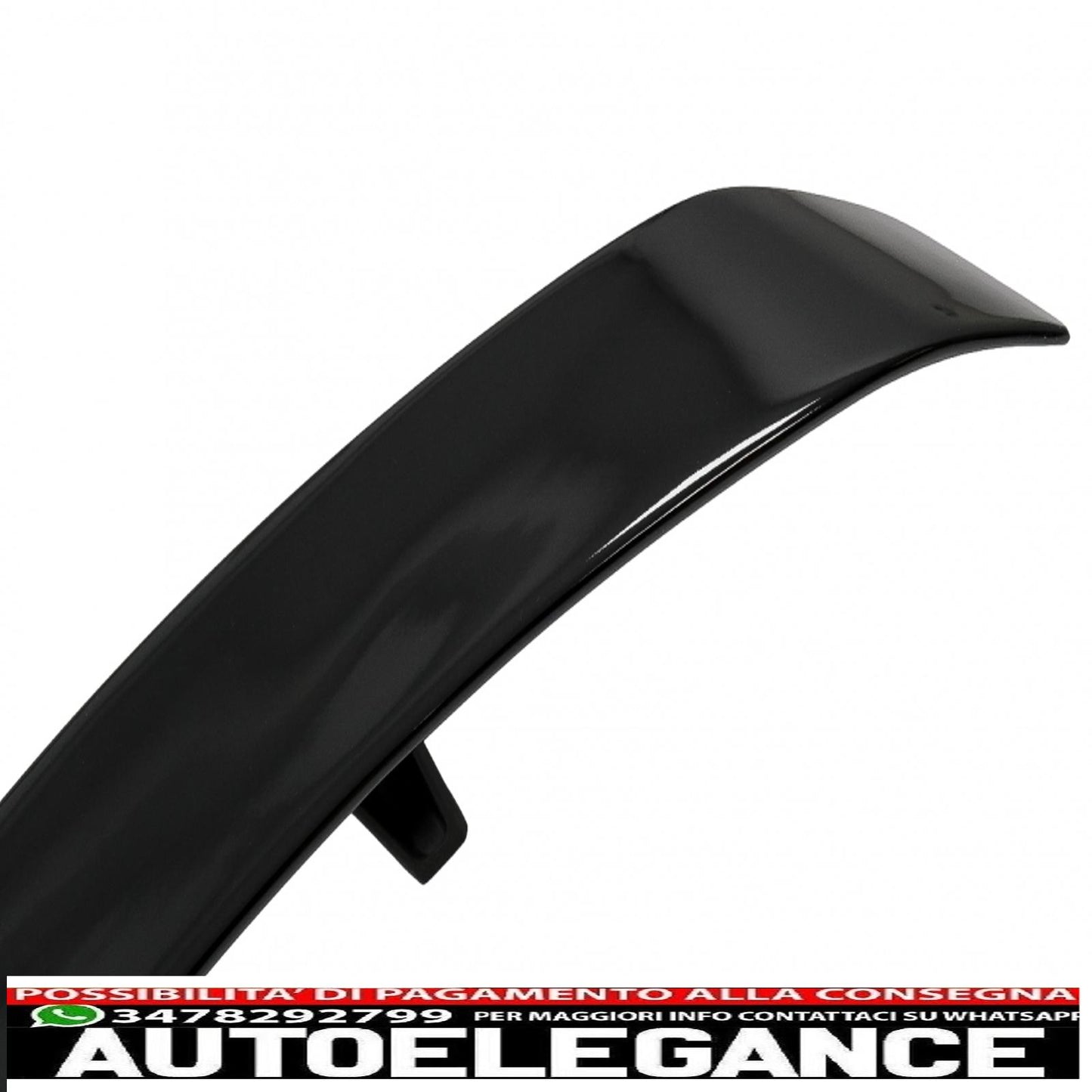 Trunk Spoiler Suitable for Mercedes Cla Coupe C118 (2019-up) Aerodynamic Package Piano Black 
