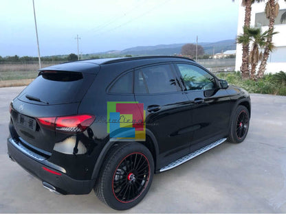 UNDER DOOR MERCEDES GLA H247 2020+ SIDE STEPS UNDER DOOR SPORT amg - 