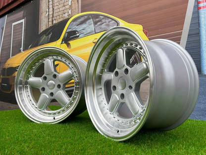 SUITABLE for BMW E36 E90 E46 17 inch 5x120 Dx Xd AC Schnitzer Deep Dish Style 
