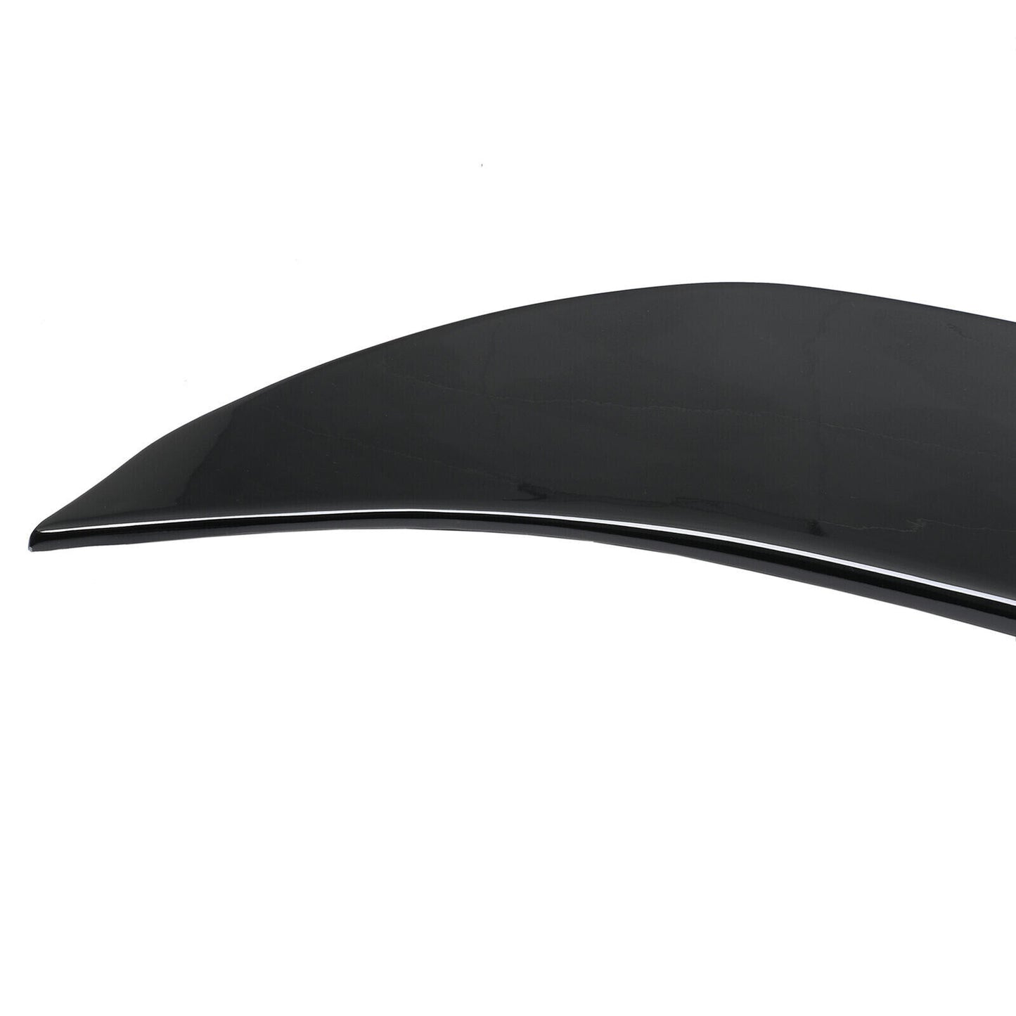 REAR SPOILER FOR BMW 5 SERIES F10 SEDAN GLOSS BLACK HOOD M5 HIGH ABS .-