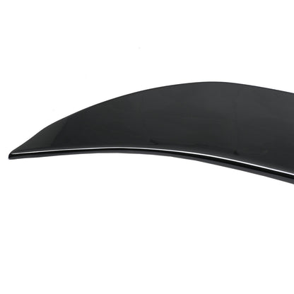 REAR SPOILER FOR BMW 5 SERIES F10 SEDAN GLOSS BLACK HOOD M5 HIGH ABS .-