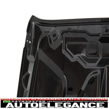 cofano adatto per Jeep Wrangler 2d e 4d (2007-2017) 10° anniversario design hard rock AUTOELEGANCERICAMBI