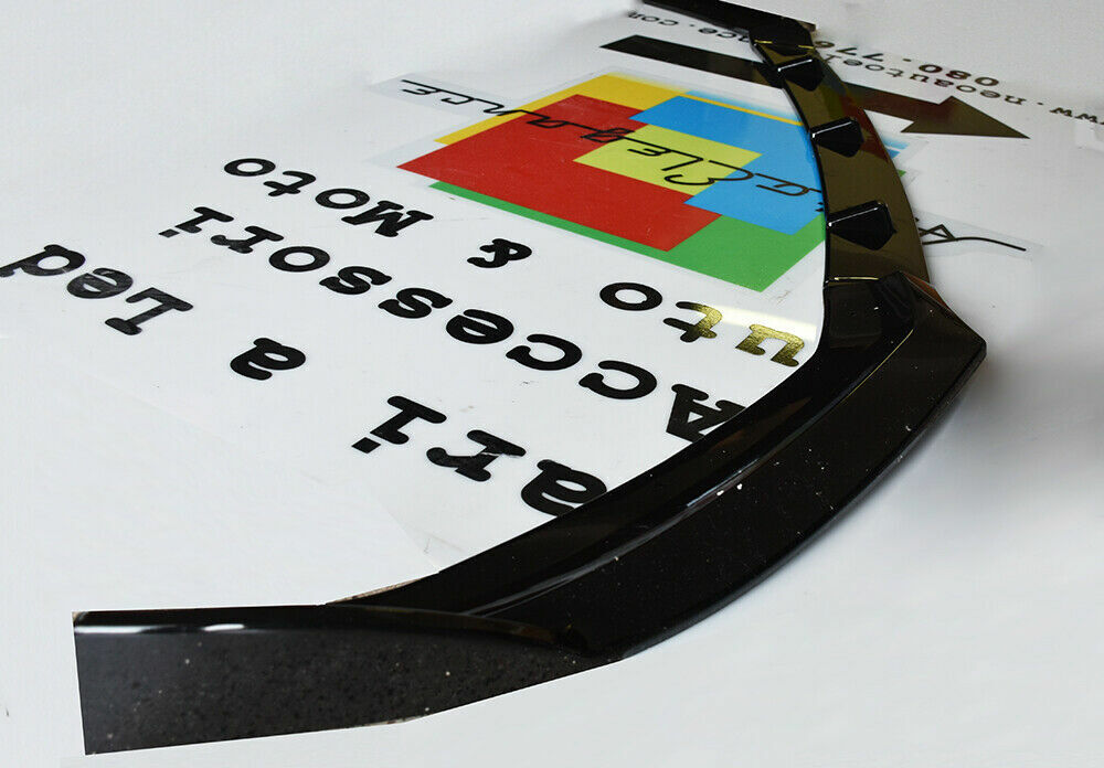 AUDI A4 B9.5 SOTTO PARAURTI ANTERIORE CARBONIO RS4 DESIGN SPLITTER NERO LUCIDO AUTOELEGANCERICAMBI