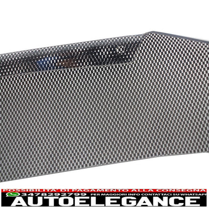 Bonnet protection sand deflector suitable for Dacia Duster (2009-up) Nissan Terrano (2014-up) carbon design