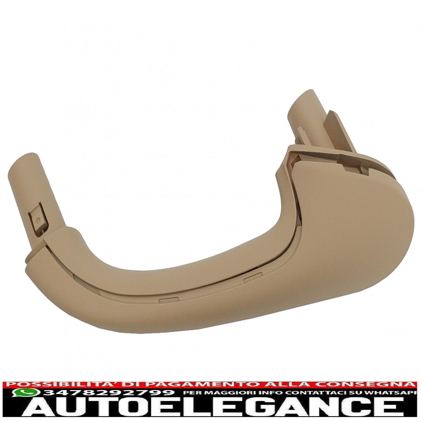 set of front interior door handles suitable for mercedes c class w203 s203 (2000-2007) beige