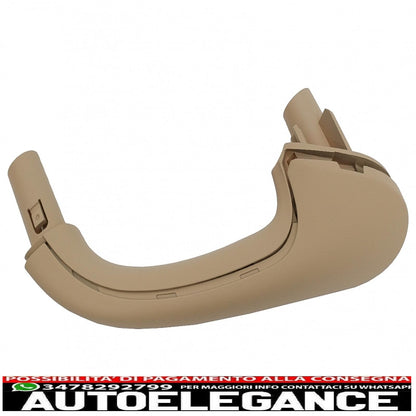 set of front interior door handles suitable for mercedes c class w203 s203 (2000-2007) beige