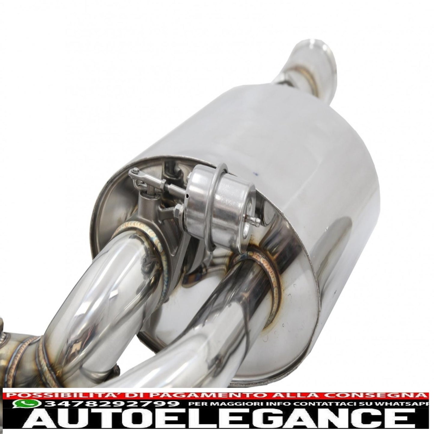 complete exhaust system suitable for mercedes g-class w463 (2009-2018) g500 g55 g63 g65 triple exhaust pipes with electronic valve
