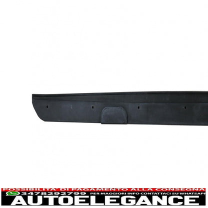 Side Skirts Lip Extensions Additional Fits For BMW 2 Series F22 F23 Coupe Convertible (2014 Onwards) M-Performance Look Piano Black
