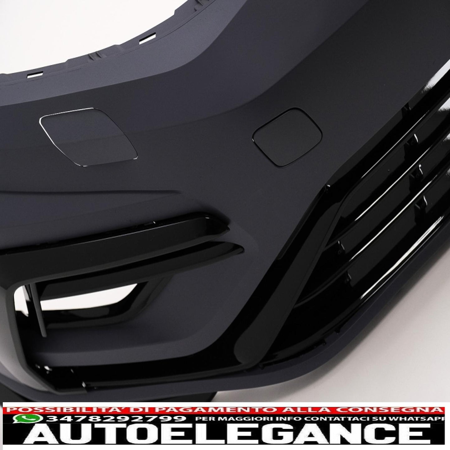 paraurti anteriore adatto per vw golf vii 7 (2013-2017) 7.5 restyling r-line design