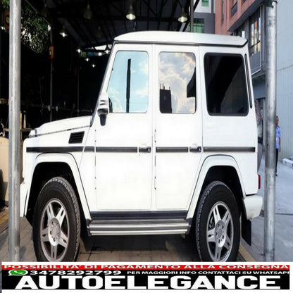 aggiungi il rivestimento delle modanature delle portiere adatto per mercedes classe g w463 (1989-2017) design restyling AUTOELEGANCERICAMBI