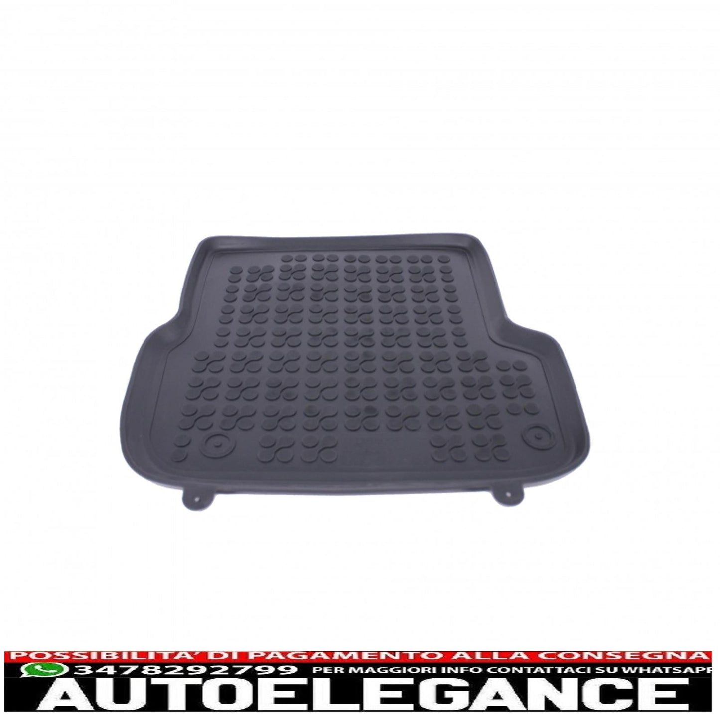 Black rubber mat suitable for audi a6 4f c6 (2008-2011)