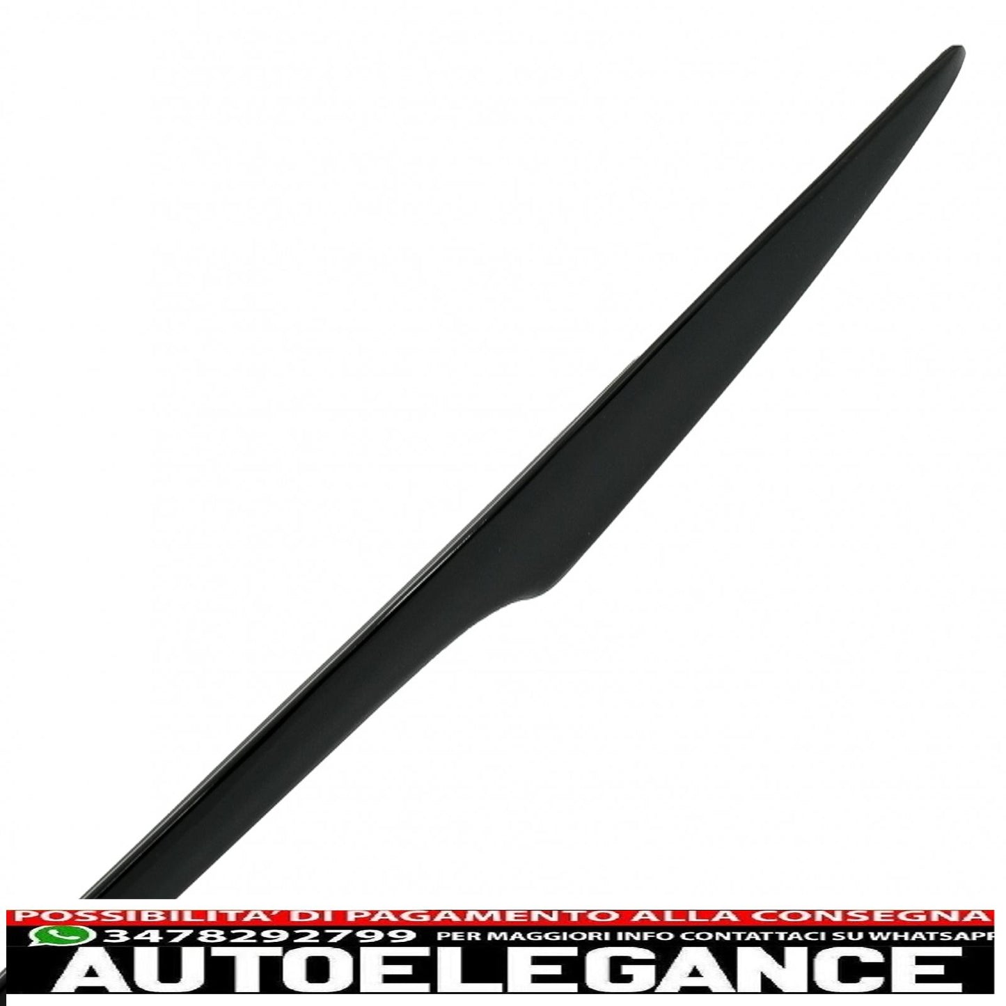 Trunk Spoiler Suitable for BMW 2 Series F22 F23 F87 (2014-2020) Piano Black 