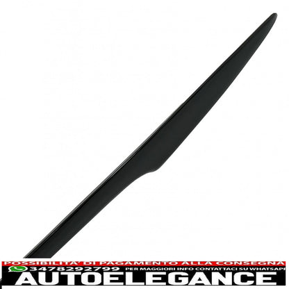 Trunk Spoiler Suitable for BMW 2 Series F22 F23 F87 (2014-2020) Piano Black 