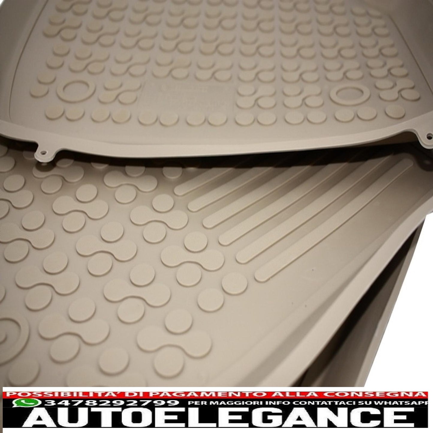 Beige rubber mat suitable for bmw 3 series e46 e90 e91 sedan touring