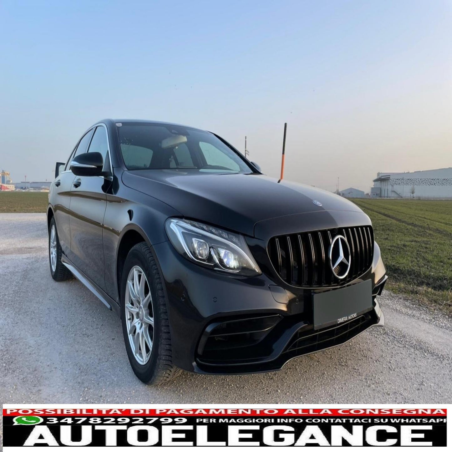 Paraurti anteriore adatto per mercedes classe c w205 s205 a205 c205 limousine modello t coupe cabriolet (2014-2020) restyling c63 design