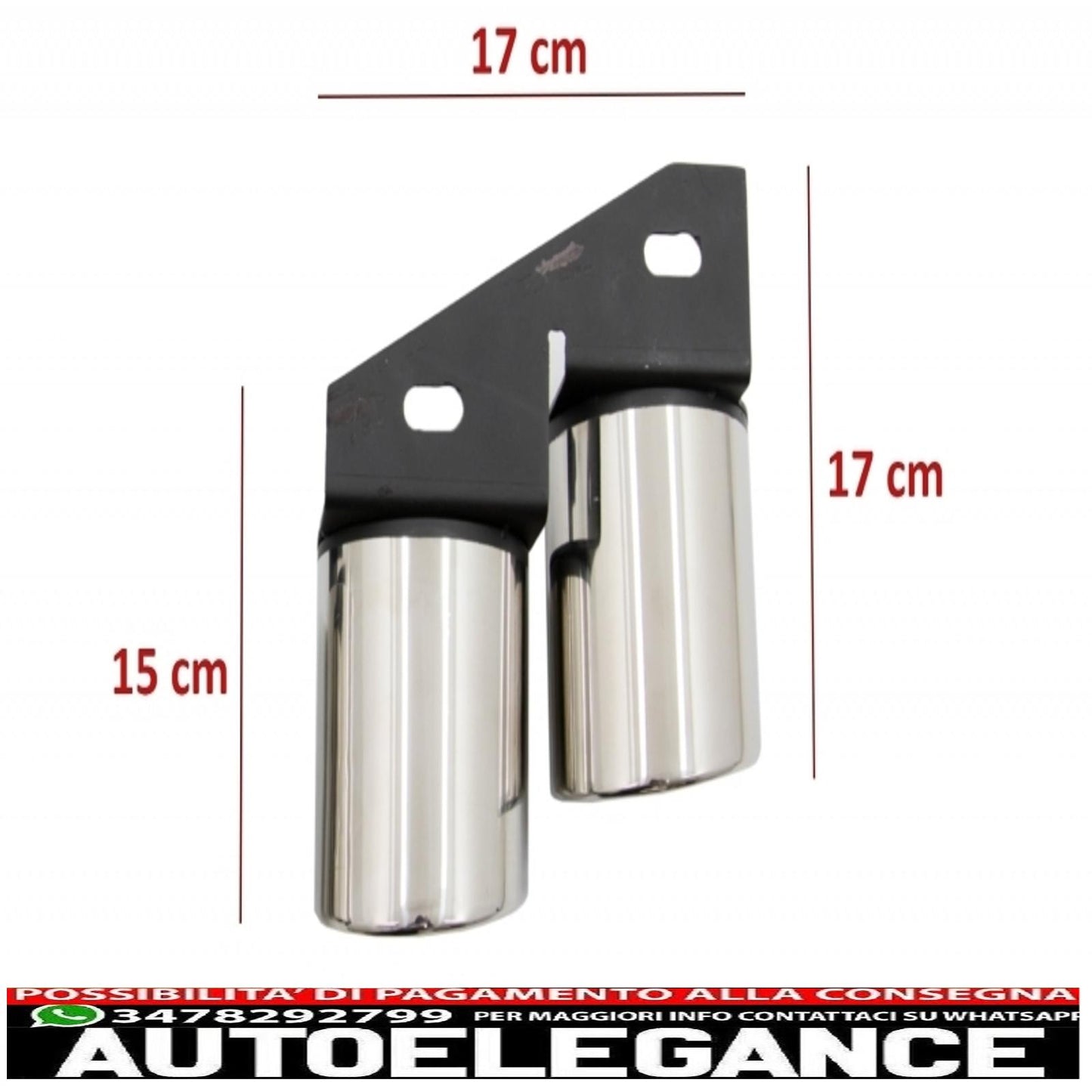 Diffusore d'aria con mantovana per paraurti posteriore adatto per audi a4 b8 restyling (2012-2015) con terminali di scarico e terminali di scarico limousine avant s4 design