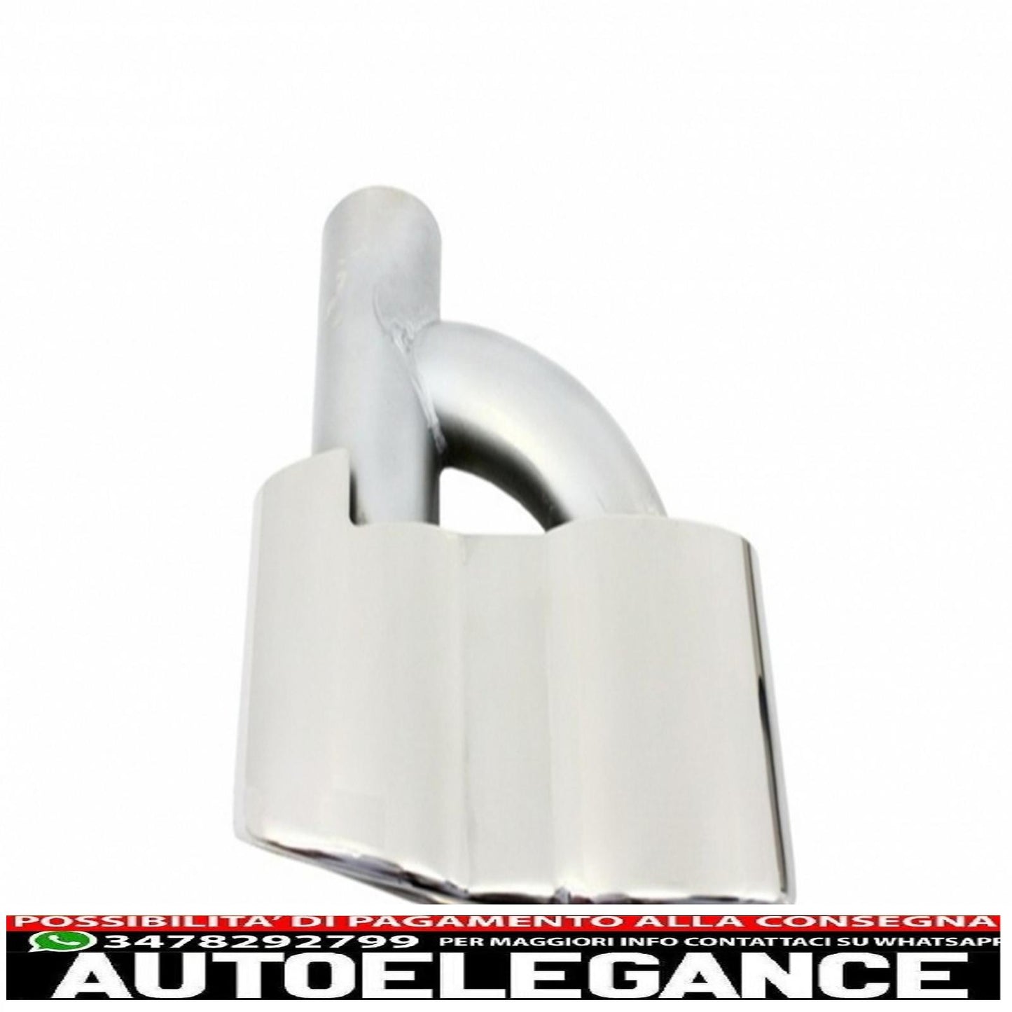 Rear bumper suitable for mercedes w221 s class (2005-2011) with exhaust tips 
