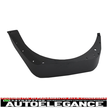 Flat Steel Rear Mud Flaps with Crusher Tube Fit for Jeep Wrangler / Rubicon JK (2007-2017) 