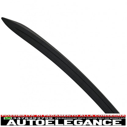 trunk spoiler suitable for mercedes e-class w213 (2016-up) matt black 