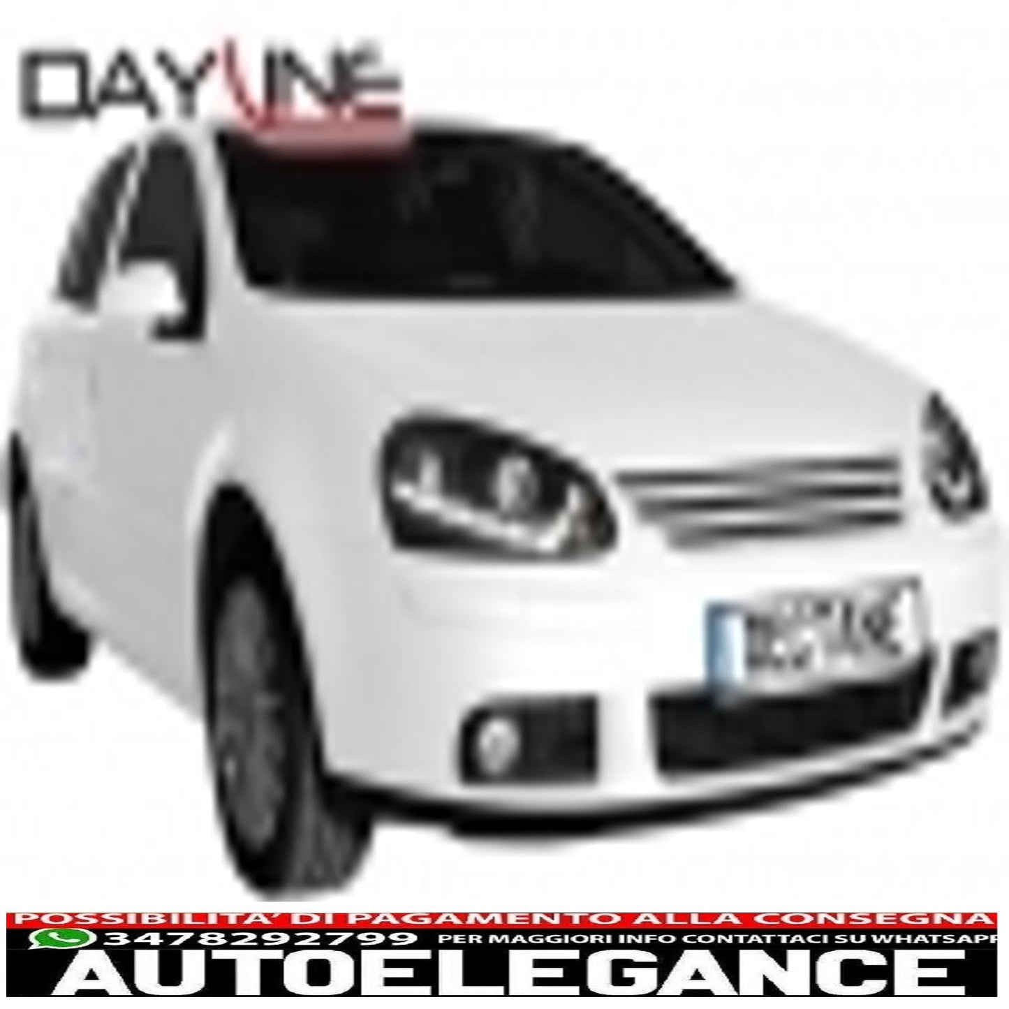dayline headlights suitable for vw golf v 03-09_drl optic_hid_black 