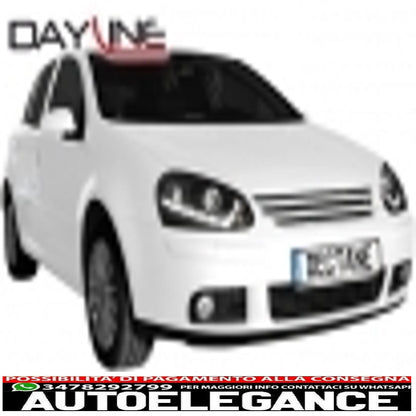 dayline headlights suitable for vw golf v 03-09_drl optic_hid_black 