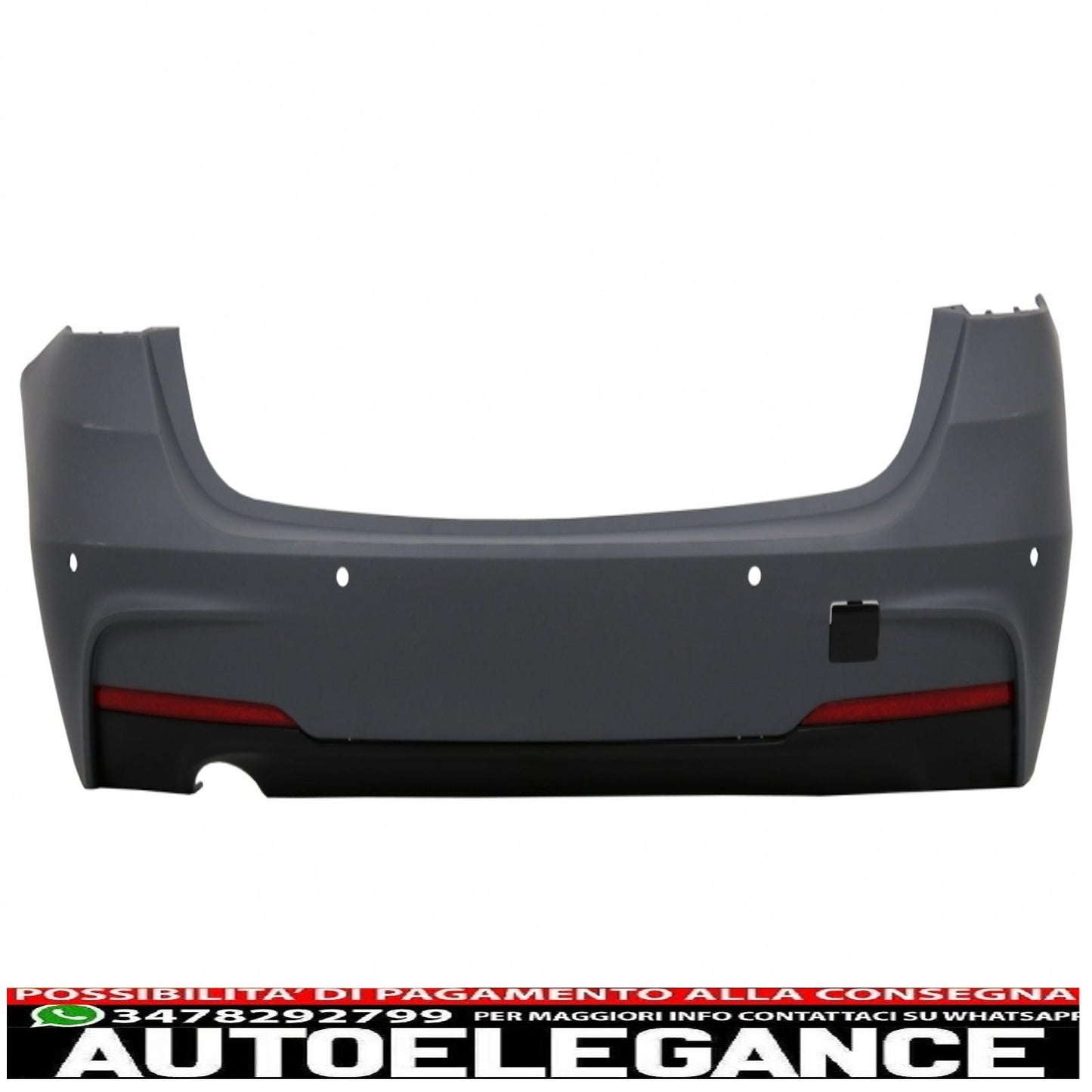 complete body kit suitable for bmw 3 series f31 (2011-2019) touring m-technik design with fog lamps