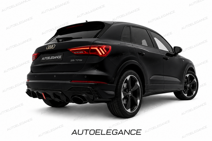 💫Diffusore Posteriore adatto per Audi Q3 SUV 2018-2022 Sline Look RSQ3 SUV💫