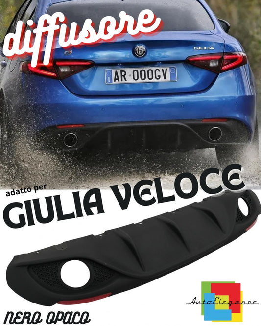 ✨DAM diffusore aria posteriore adatta per ✨Alfa Romeo Giulia 952 Veloce✨