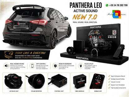 💕ART.2672 PANTHERA Soundsystem Booster 7.0 -Mercedes A35 AMG W177💕