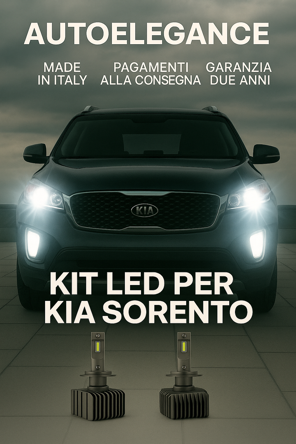 ⭐KIT LED D3S 6000K Anabbaglianti per Kia Sorento MK2 | Bianco CANBUS⭐