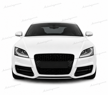 🔥ART.0582 GRIGLIA ADATTO PER AUDI  TT 8J 2006-2014 LOOK RSTT NERO LUCIDO🔥
