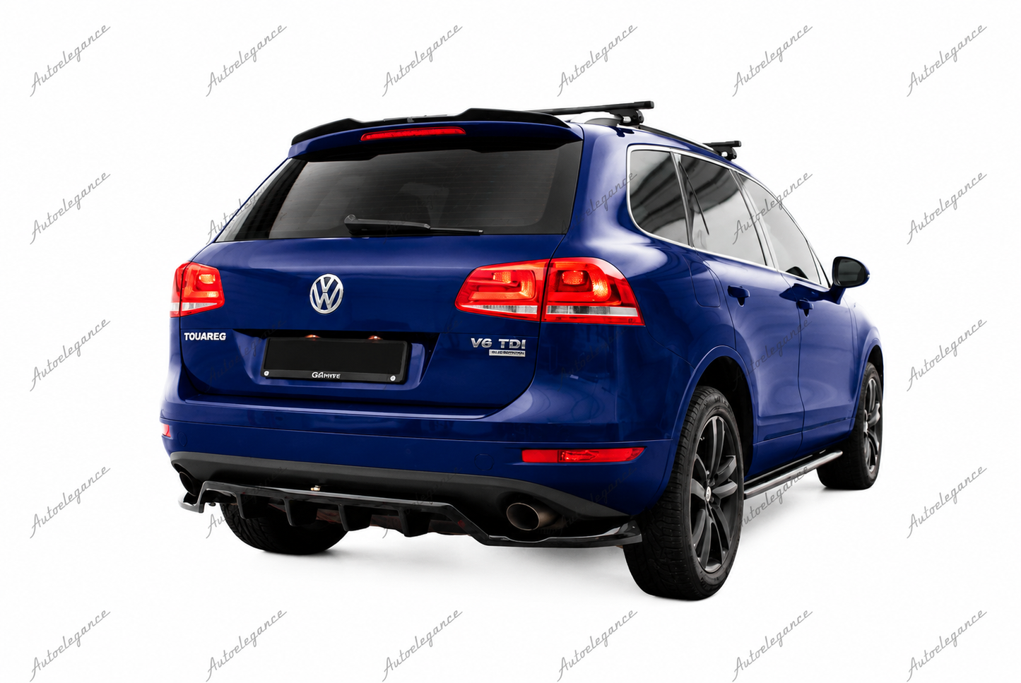 🔥ART.9832 SPLITTER POSTERIORE (CON BARRE VERTICALI) ADATTO PER VW TOUAREG Mk2🔥