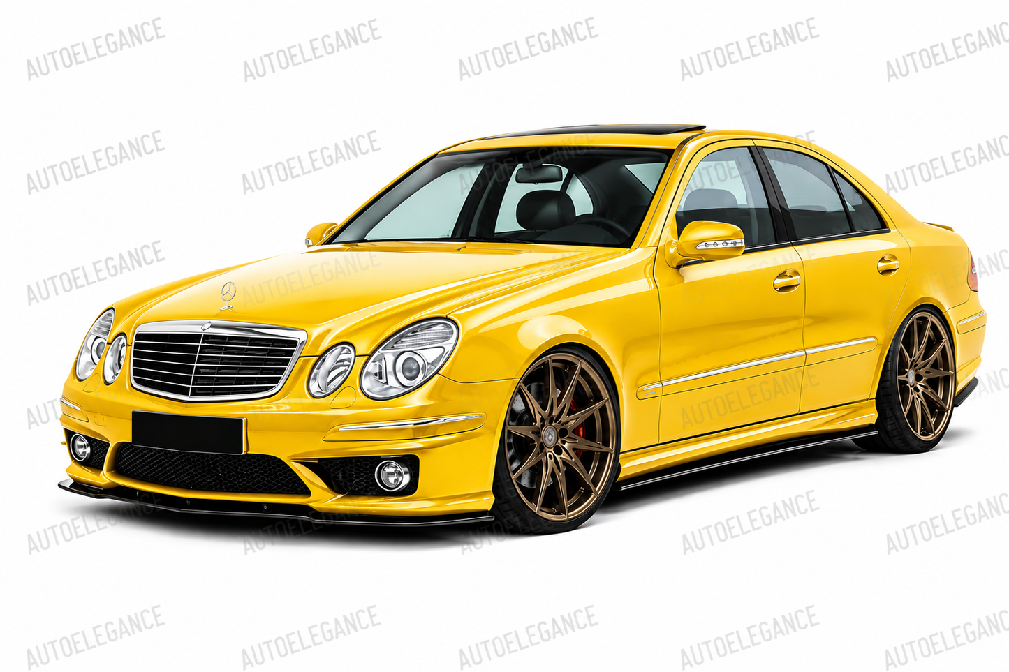 💕 ART.10057 SPLITTER MERCEDES  CLASSE E W211 AMG 2002-2009💕