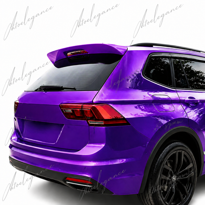 🔥ART.9728 SPOILER POSTERIORE PER TETTO VW TIGUAN NERO LUCIDO IN ABS / 16 -20🔥