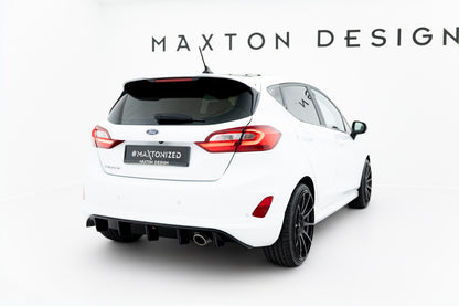 DIFFUSORE POSTERIORE PER Ford Fiesta Mk8 ST-Line 2017-2024 - NERO LUCIDO